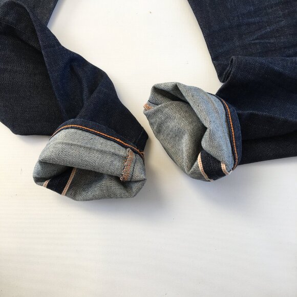 Naked & Famous Super Guy Stretch Selvedge Button Fly Jeans 30 - Picture 4 of 10